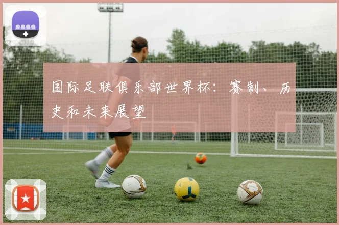 国际足联俱乐部世界杯:赛制、历史和未来展望