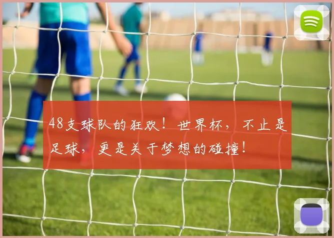 48支球队的狂欢！世界杯，不止是足球，更是关于梦想的碰撞！